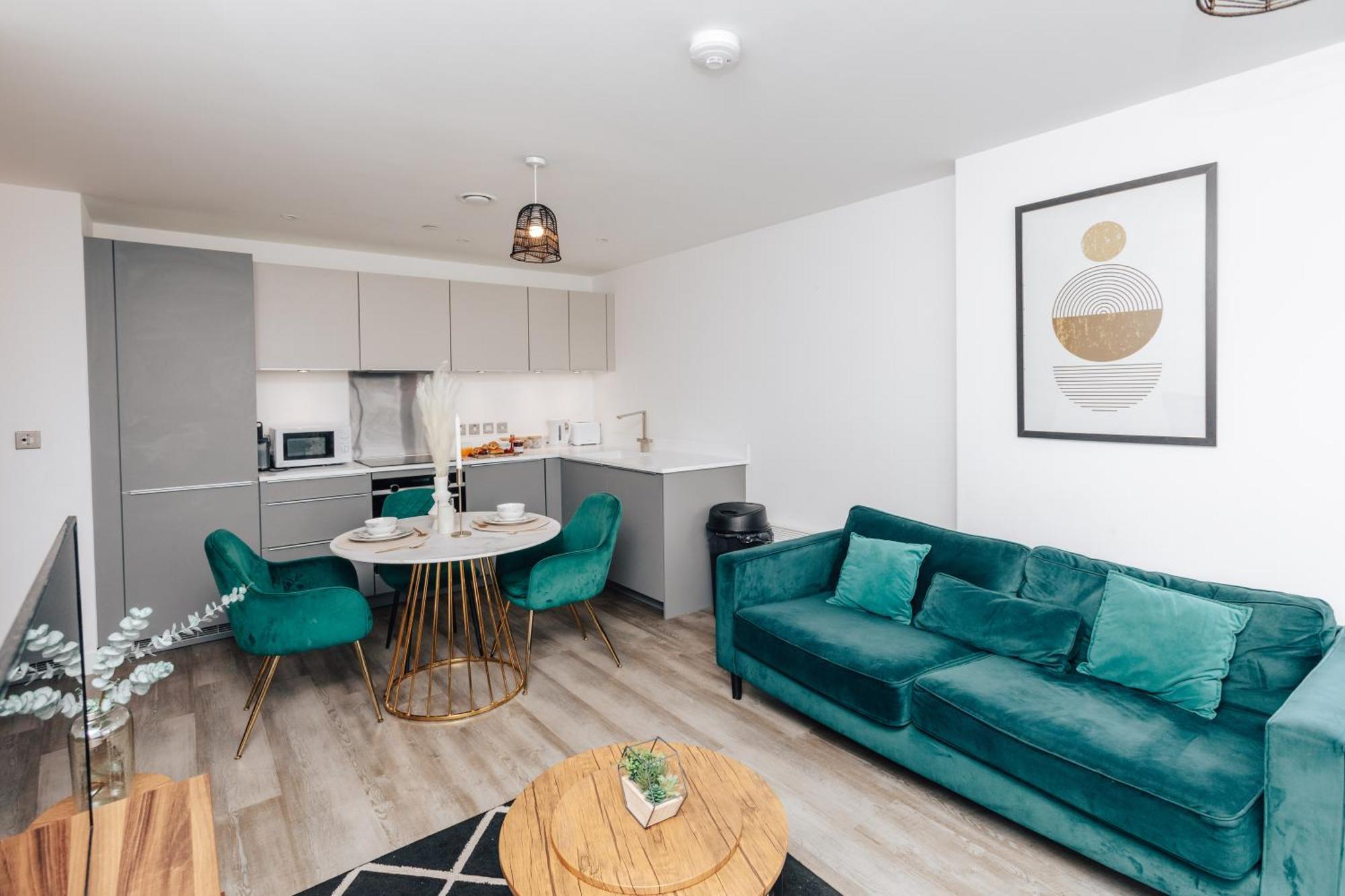 Luxury 2 Bedroom Apartment, Broad Street Birmingham Exterior photo